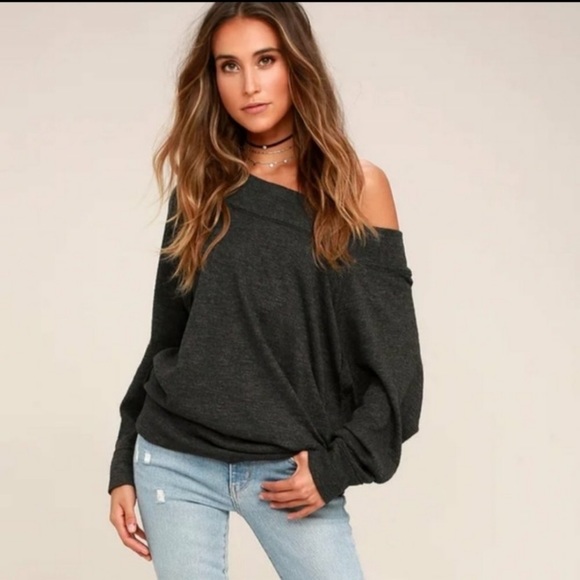 Free People Sweaters - Free People Palisades Off The Shoulder Sweater XS